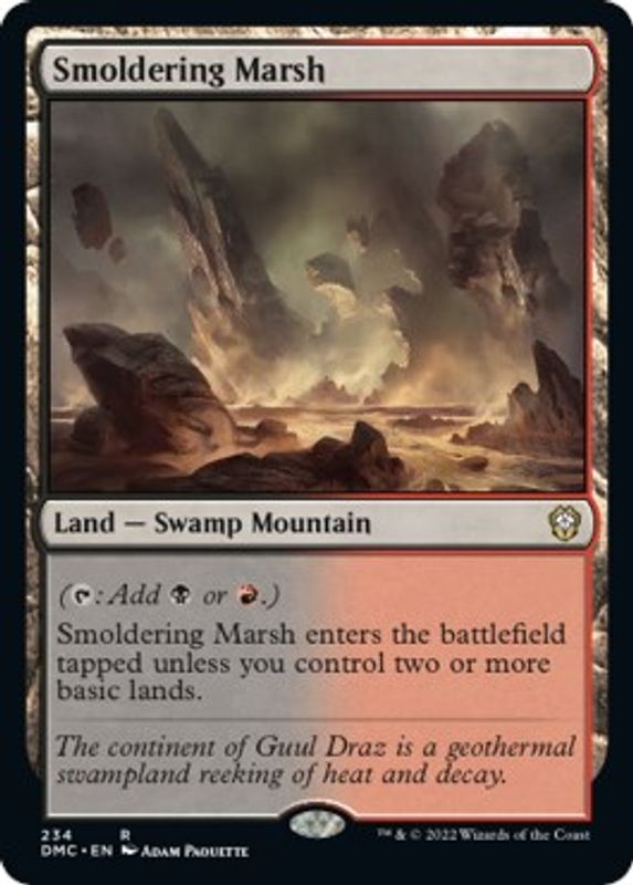 Smoldering Marsh - 234 - Rare