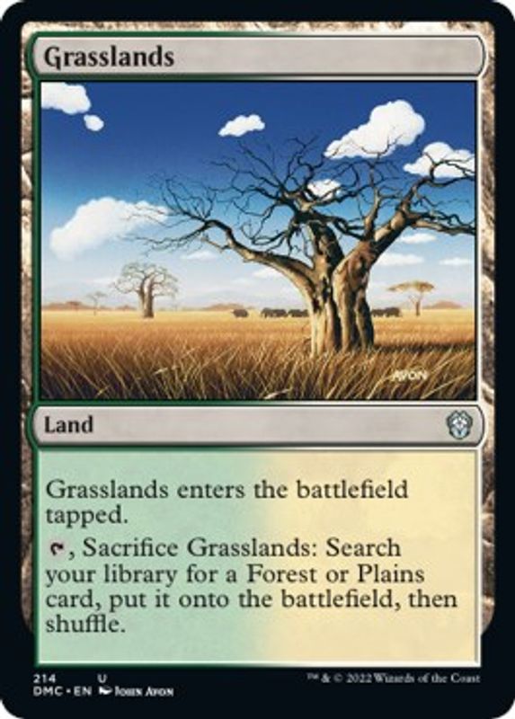 Grasslands - 214 - Uncommon