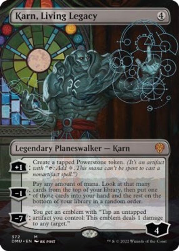 Karn, Living Legacy (Borderless) - 372 - Mythic