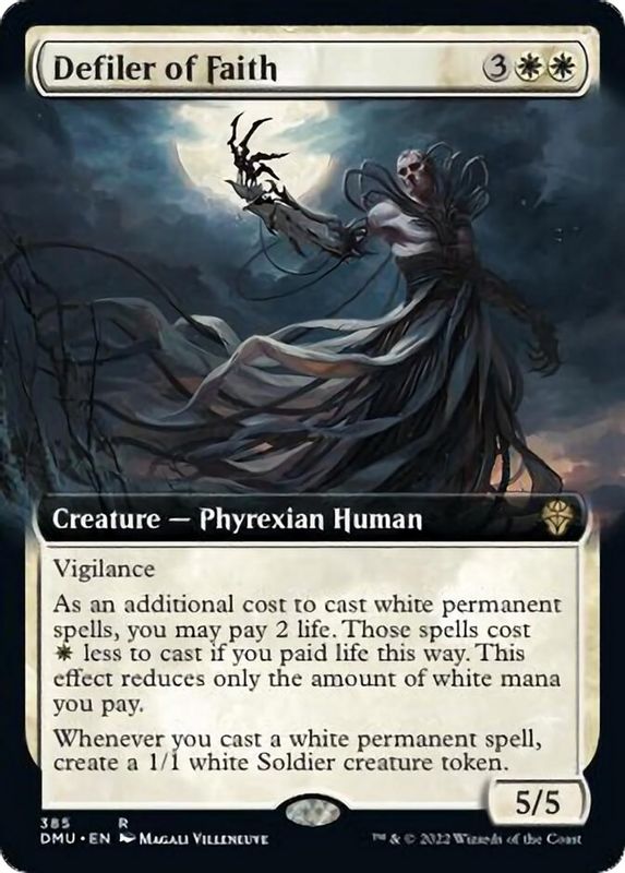 Defiler of Faith (Extended Art) - 385 - Rare