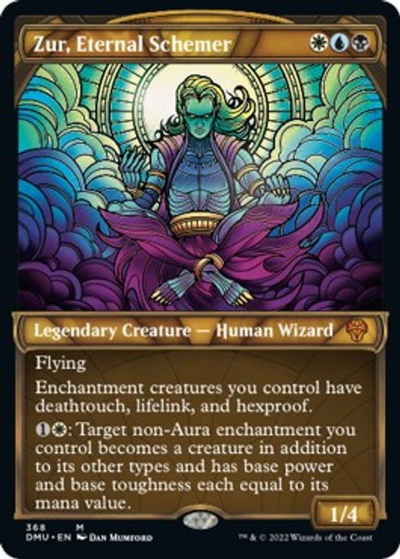 Zur, Eternal Schemer (Textured Foil) - 368 - Mythic