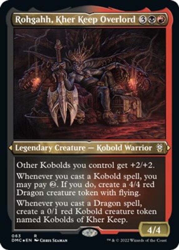 Rohgahh, Kher Keep Overlord (Foil Etched) - 63 - Rare