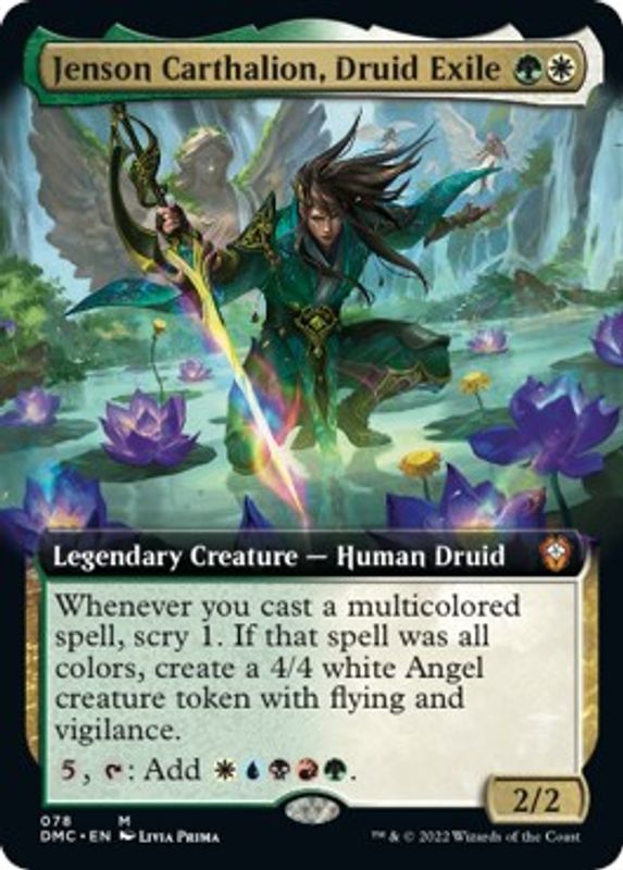 Jenson Carthalion, Druid Exile (Extended Art) - 78 - Mythic