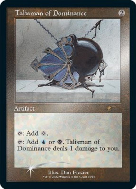 Talisman of Dominance (Retro Frame) (Foil Etched) - 1053 - Rare