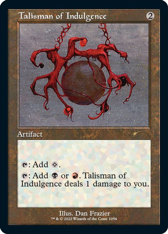 Talisman of Indulgence (Retro Frame) - 1054 - Rare