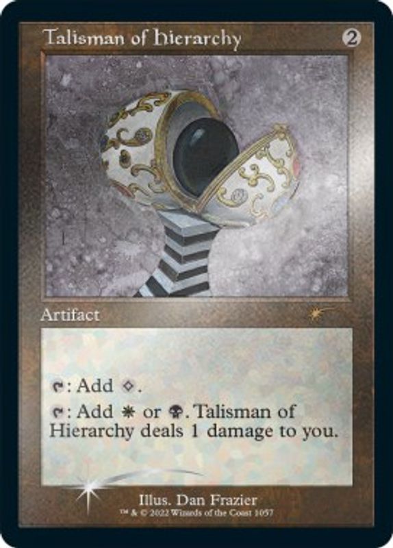 Talisman of Hierarchy (Retro Frame) (Foil Etched) - 1057 - Rare