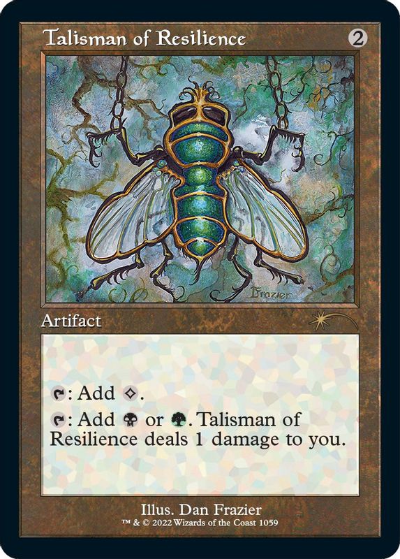 Talisman of Resilience (Retro Frame) - 1059 - Rare