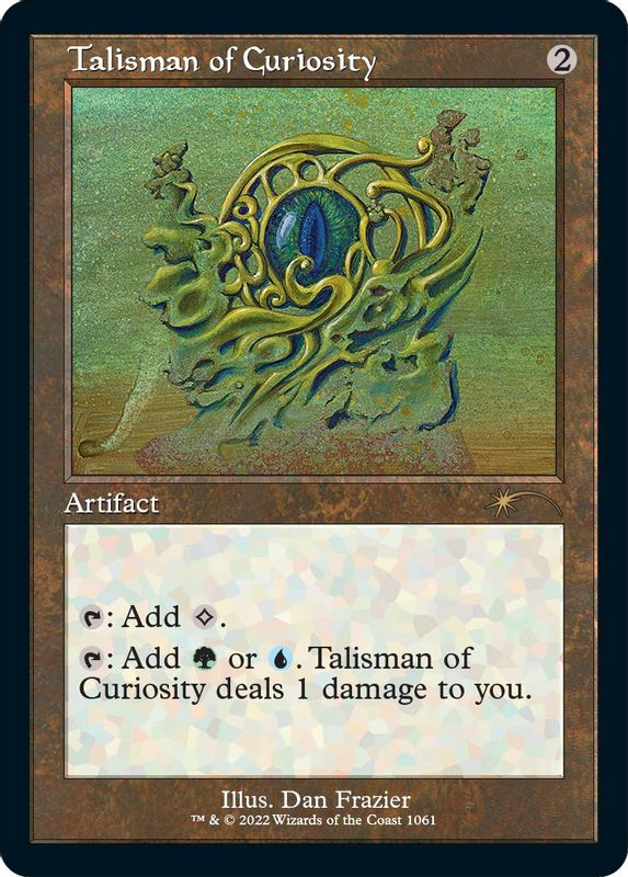 Talisman of Curiosity (Retro Frame) - 1061 - Rare