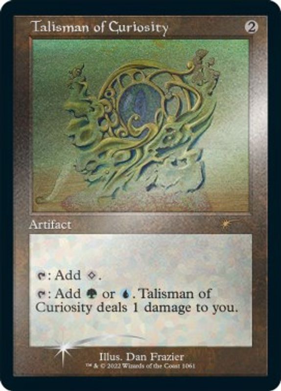 Talisman of Curiosity (Retro Frame) (Foil Etched) - 1061 - Rare