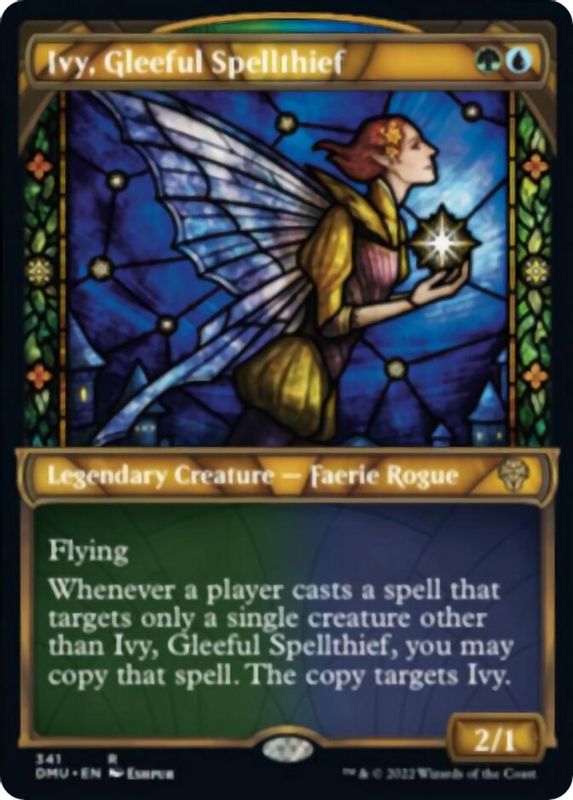 Ivy, Gleeful Spellthief (Textured Foil) - 341 - Rare