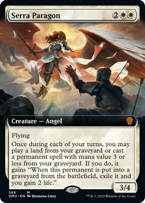 Serra Paragon (Extended Art) - 388 - Mythic