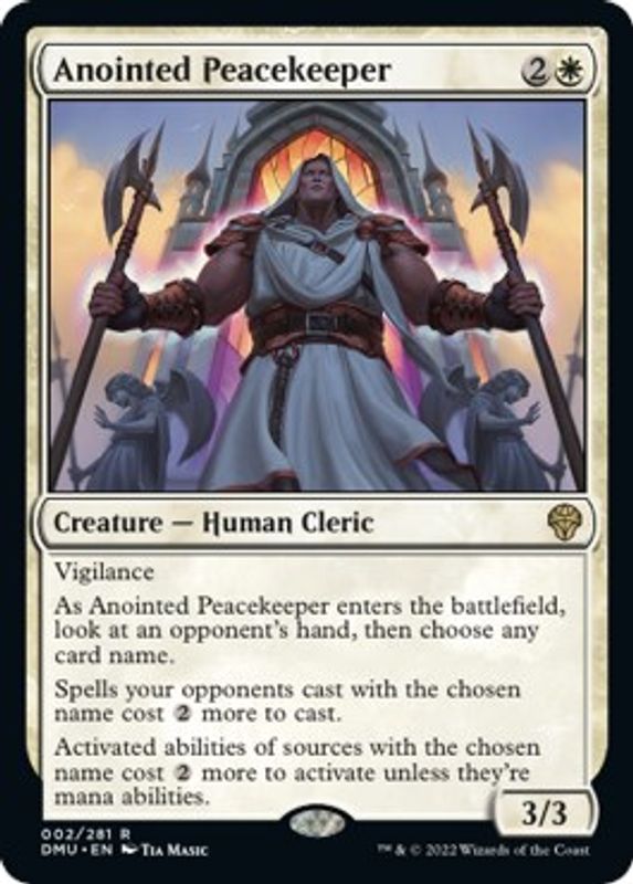 Anointed Peacekeeper - 2 - Rare