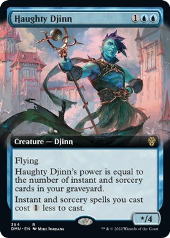 Haughty Djinn (Extended Art) - 394 - Rare