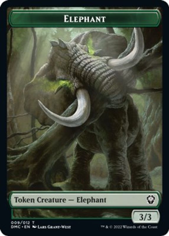 Elephant // Treasure Double-sided Token - Token