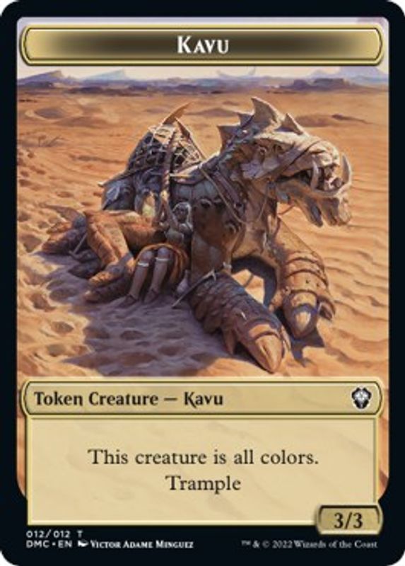 Kavu // Angel Double-sided Token - Token