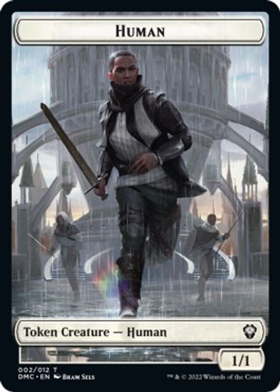 Human // Snake Double-sided Token - Token