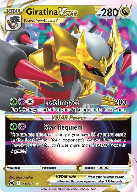 Giratina VSTAR - 131/196 - Ultra Rare