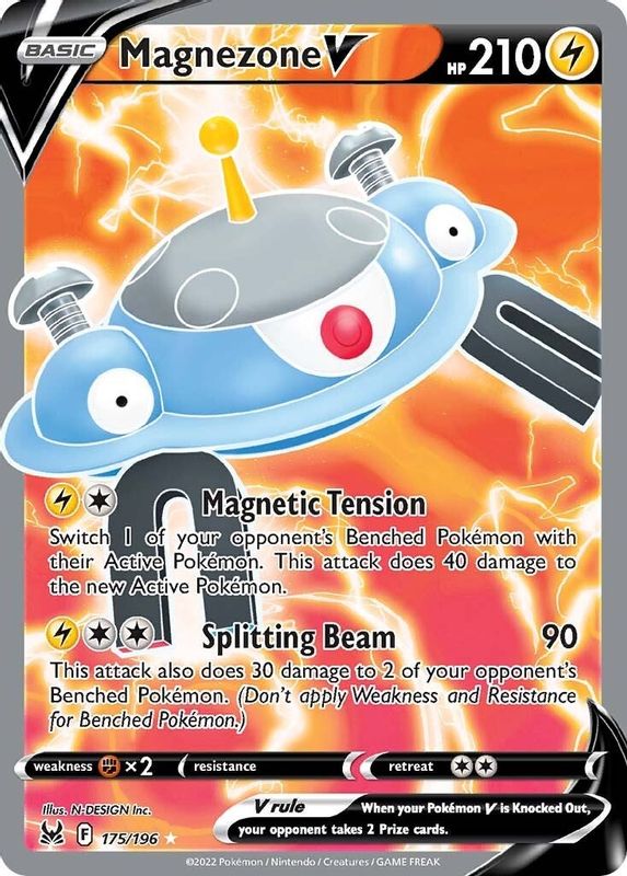 Magnezone V (Full Art) - 175/196 - Ultra Rare