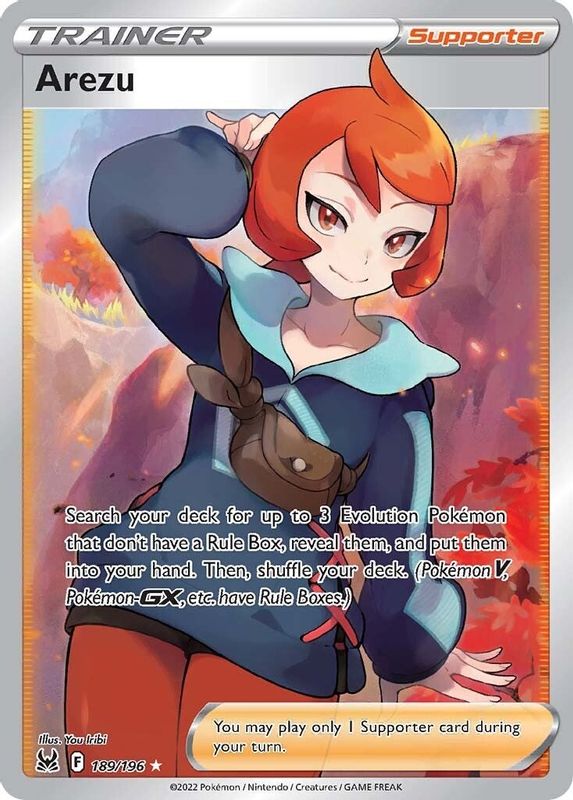 Arezu (Full Art) - 189/196 - Ultra Rare