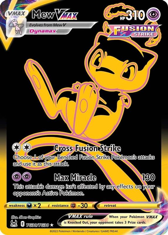 Mew VMAX (Secret) - TG30/TG30 - Secret Rare