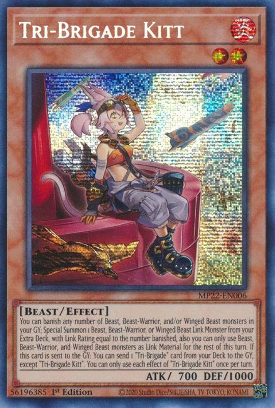 Tri-Brigade Kitt - MP22-EN006 - Prismatic Secret Rare