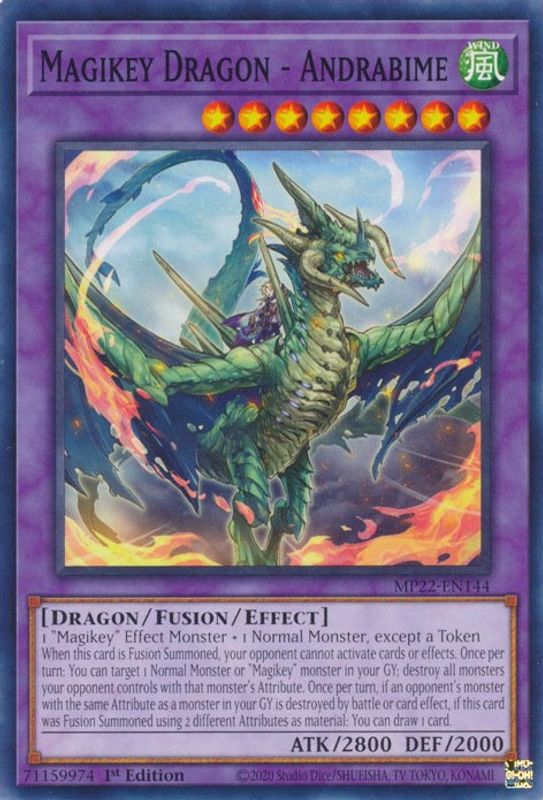 Magikey Dragon - Andrabime - MP22-EN144 - Common