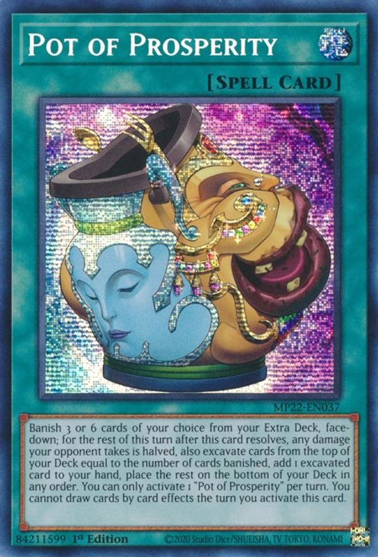 Pot of Prosperity - MP22-EN037 - Prismatic Secret Rare