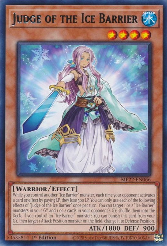 Judge of the Ice Barrier - MP22-EN066 - Rare