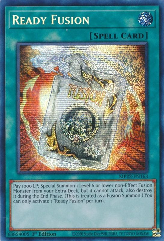 Ready Fusion - MP22-EN163 - Prismatic Secret Rare