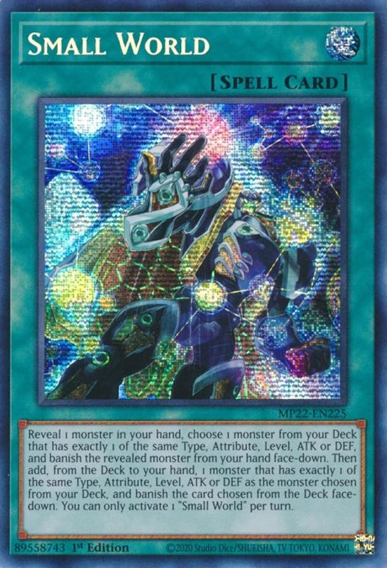 Small World - MP22-EN225 - Prismatic Secret Rare