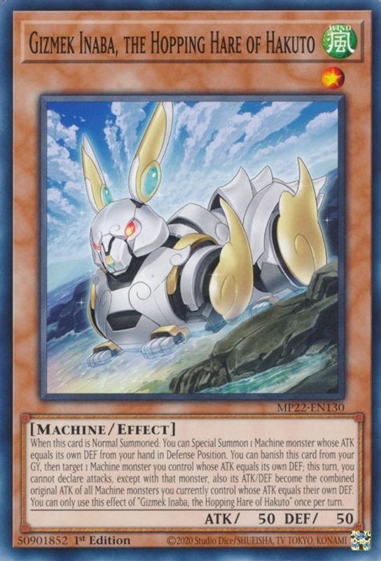 Gizmek Inaba, the Hopping Hare of Hakuto - MP22-EN130 - Common