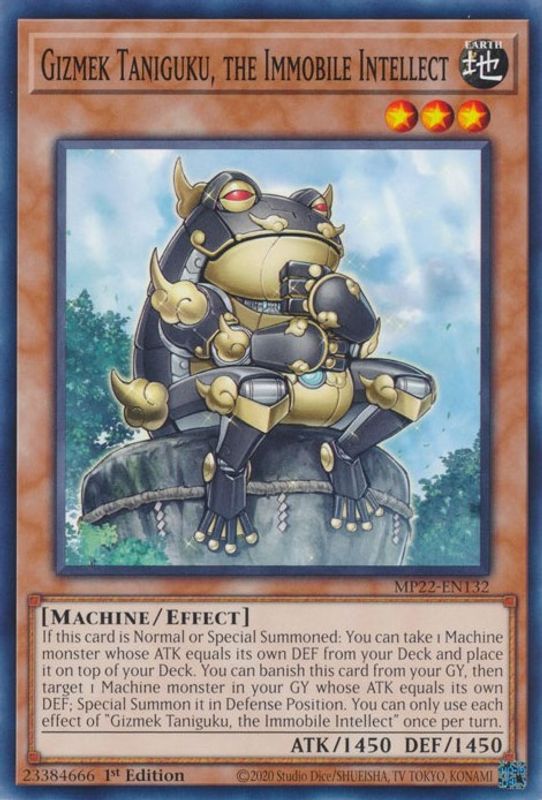 Gizmek Taniguku, the Immobile Intellect - MP22-EN132 - Common