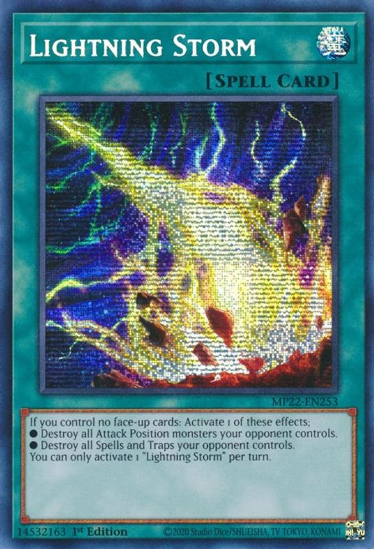 Lightning Storm - MP22-EN253 - Prismatic Secret Rare