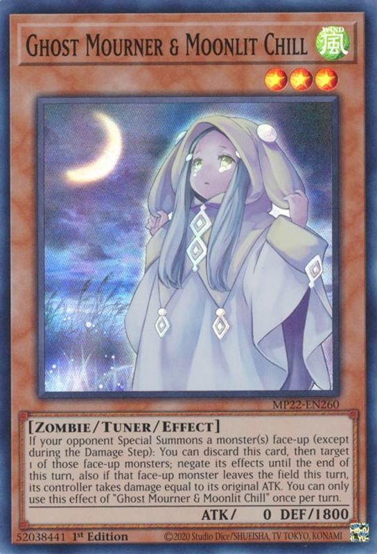 Ghost Mourner & Moonlit Chill - MP22-EN260 - Super Rare