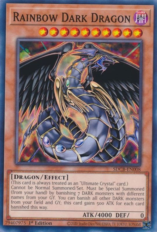 Rainbow Dark Dragon - SDCB-EN008 - Common