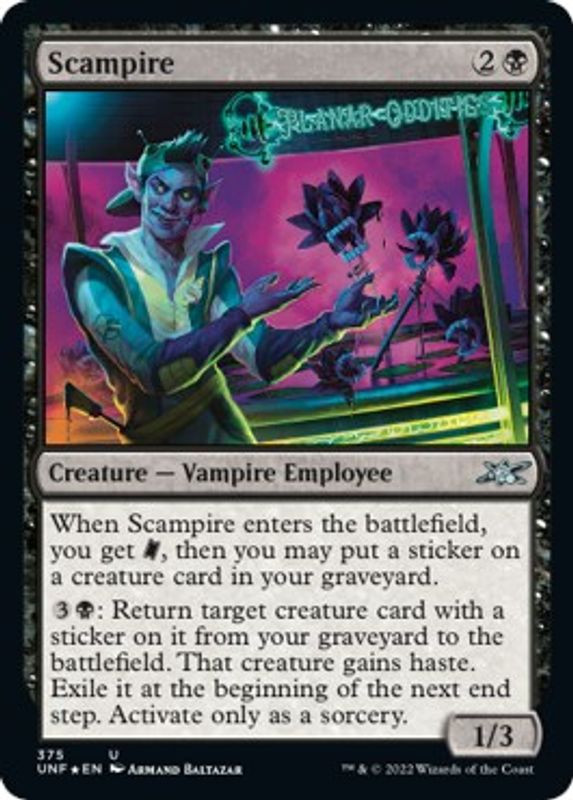 Scampire (Galaxy Foil) - 375 - Uncommon