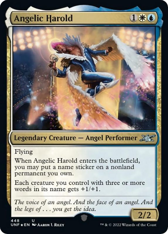 Angelic Harold (Galaxy Foil) - 448 - Uncommon