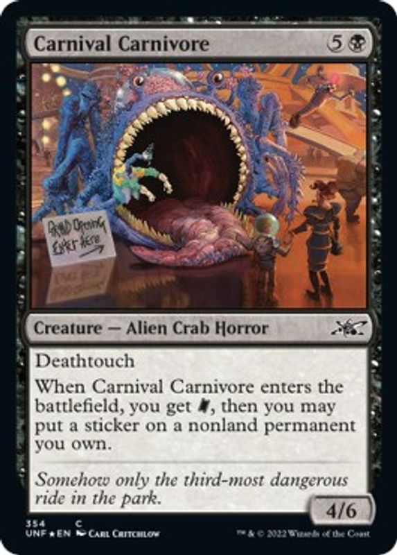 Carnival Carnivore (Galaxy Foil) - 354 - Common