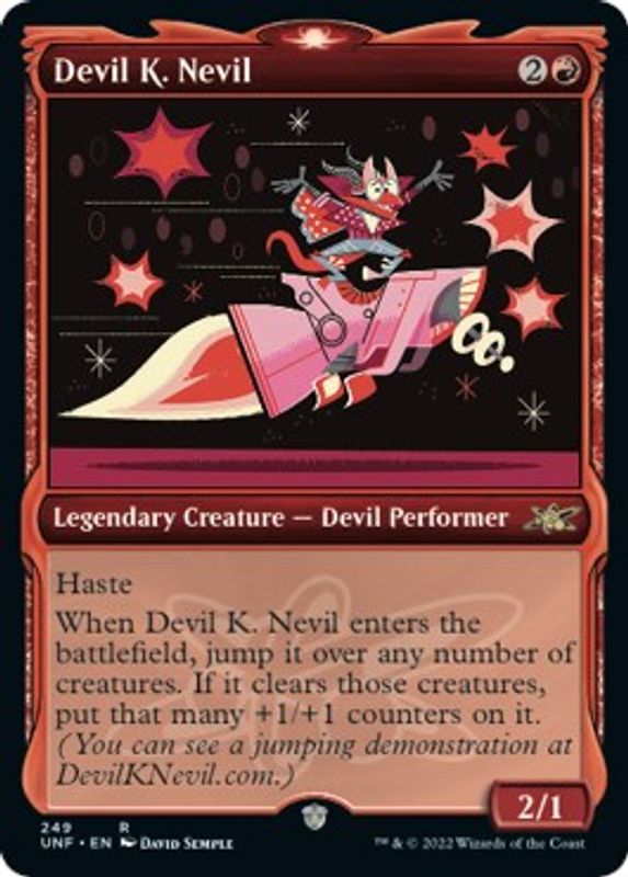 Devil K. Nevil (Showcase) - 249 - Rare