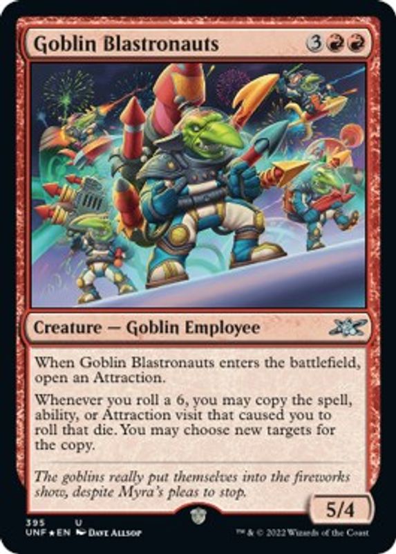 Goblin Blastronauts (Galaxy Foil) - 395 - Uncommon