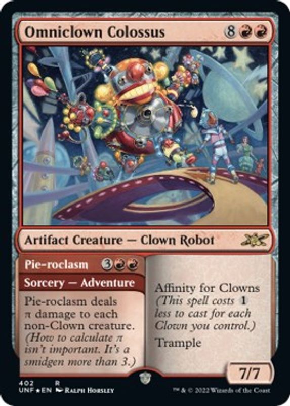 Omniclown Colossus (Galaxy Foil) - 402 - Rare