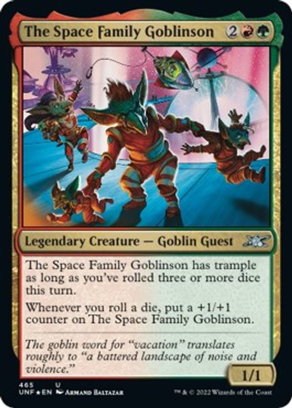 The Space Family Goblinson (Galaxy Foil) - 465 - Uncommon