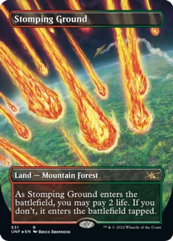 Stomping Ground (Borderless) (Galaxy Foil) - 531 - Rare