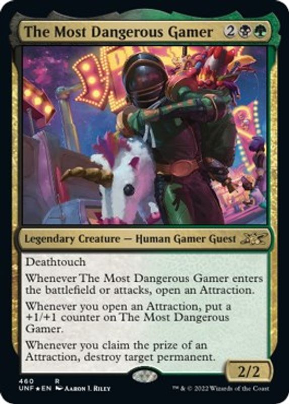 The Most Dangerous Gamer (Galaxy Foil) - 460 - Rare