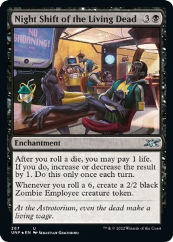 Night Shift of the Living Dead (Galaxy Foil) - 367 - Uncommon