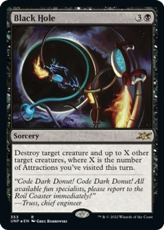 Black Hole (Galaxy Foil) - 353 - Rare