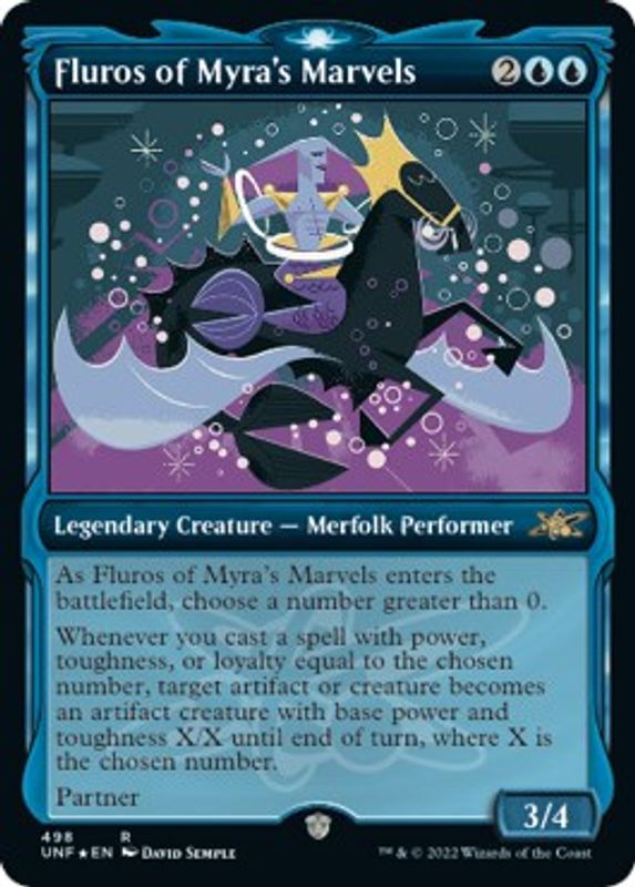 Fluros of Myra's Marvels (Showcase) (Galaxy Foil) - 498 - Rare