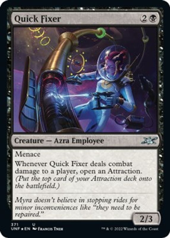 Quick Fixer (Galaxy Foil) - 371 - Uncommon