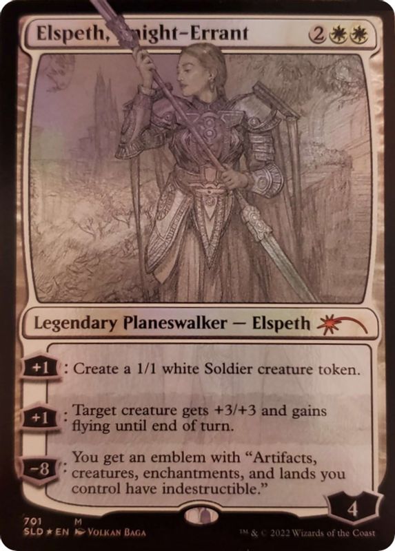 Elspeth, Knight-Errant (Sketch Showcase) - 701 - Mythic