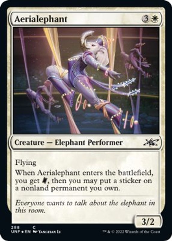 Aerialephant (Galaxy Foil) - 288 - Common